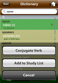 Porting Dictionary Application