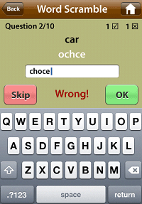 Porting Dictionary Application